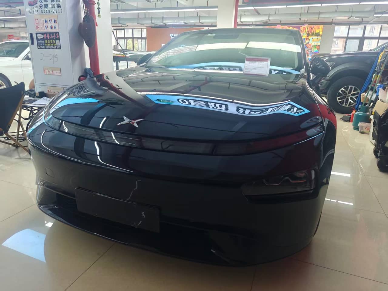 2022 XPENG P7; curated vehicle image