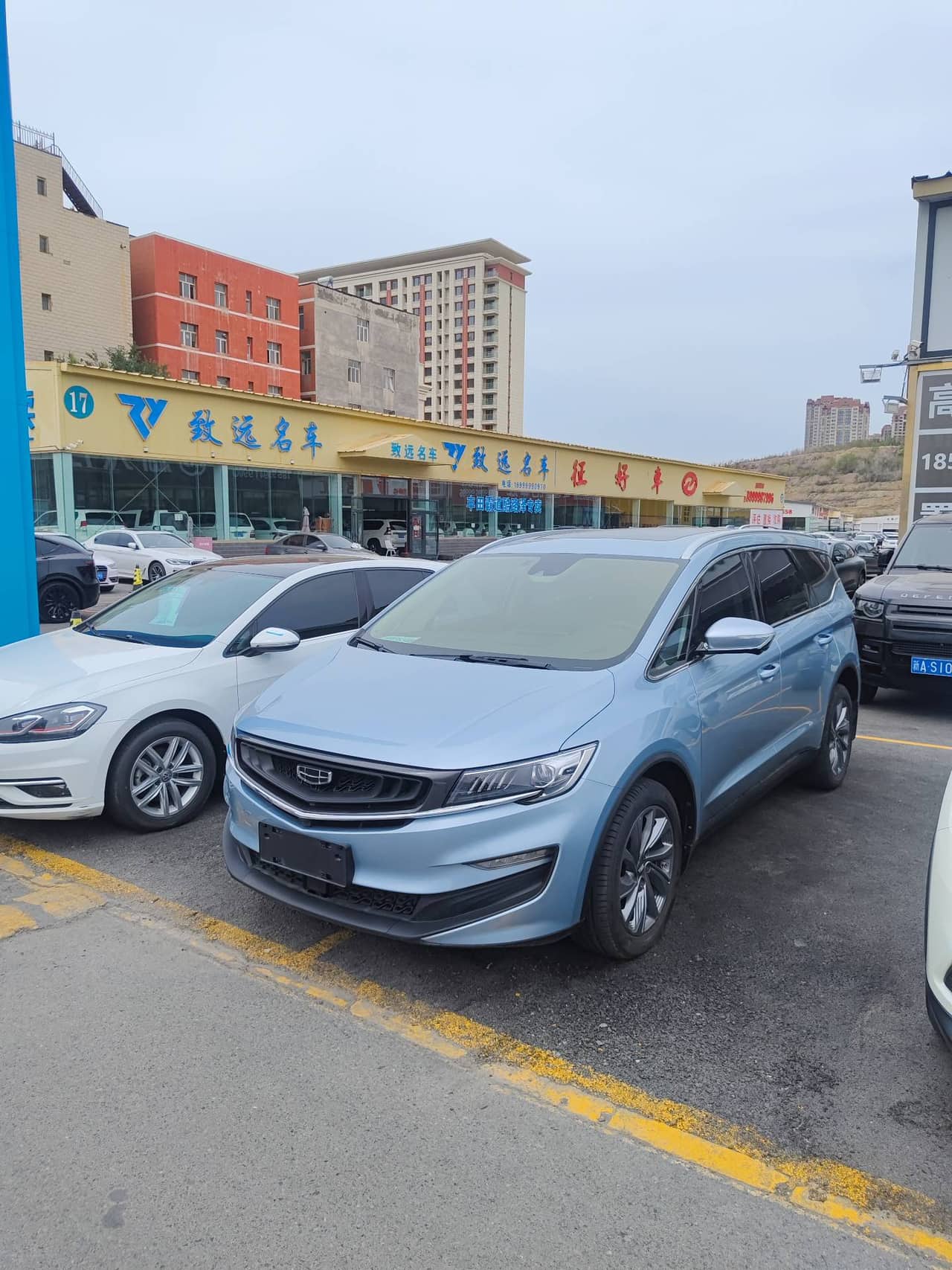 2020 Geely Jiaji; curated vehicle image