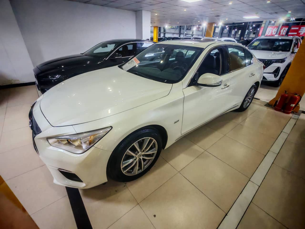 2020 Infiniti Q50L; curated vehicle image