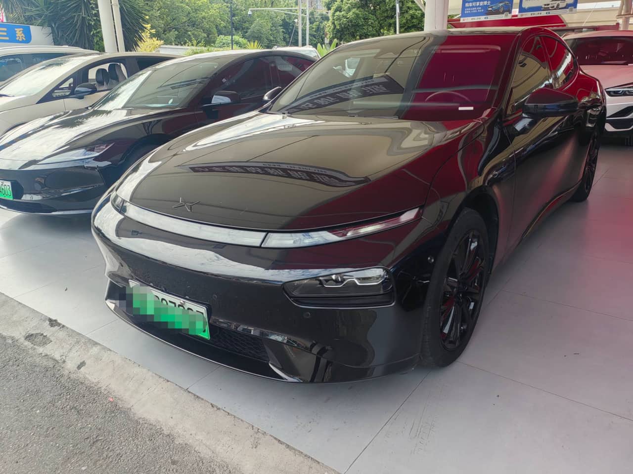 2023 XPENG P7; curated vehicle image