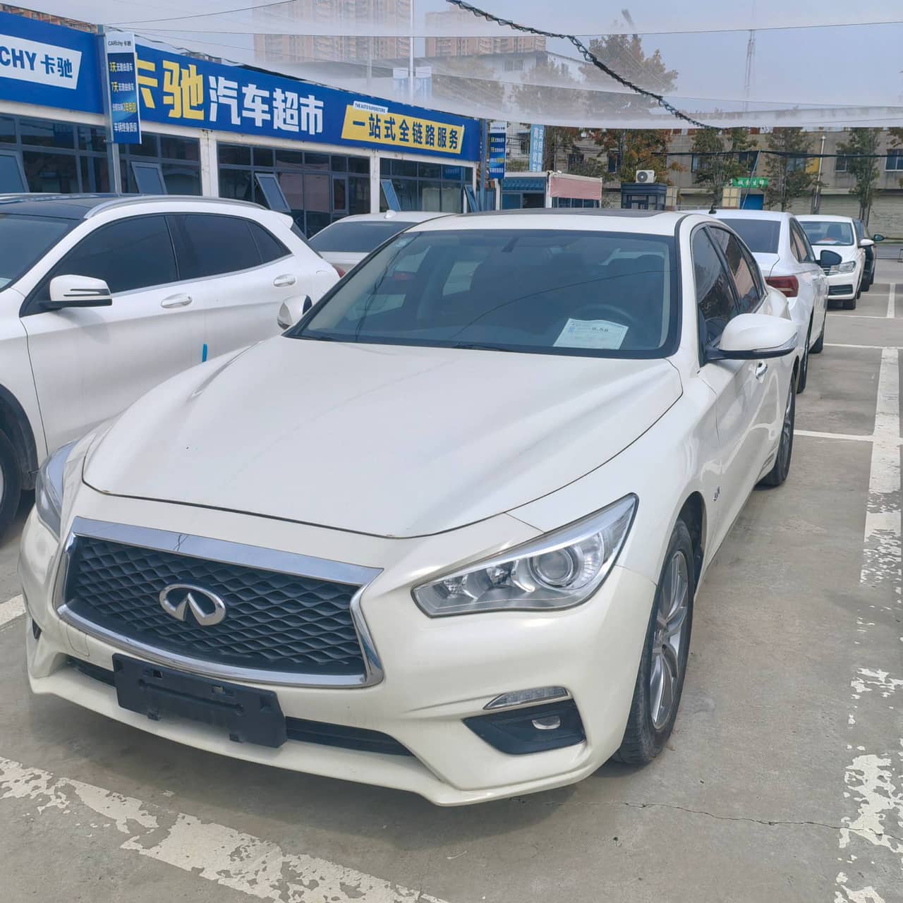 2022 Infiniti Q50L; curated vehicle image